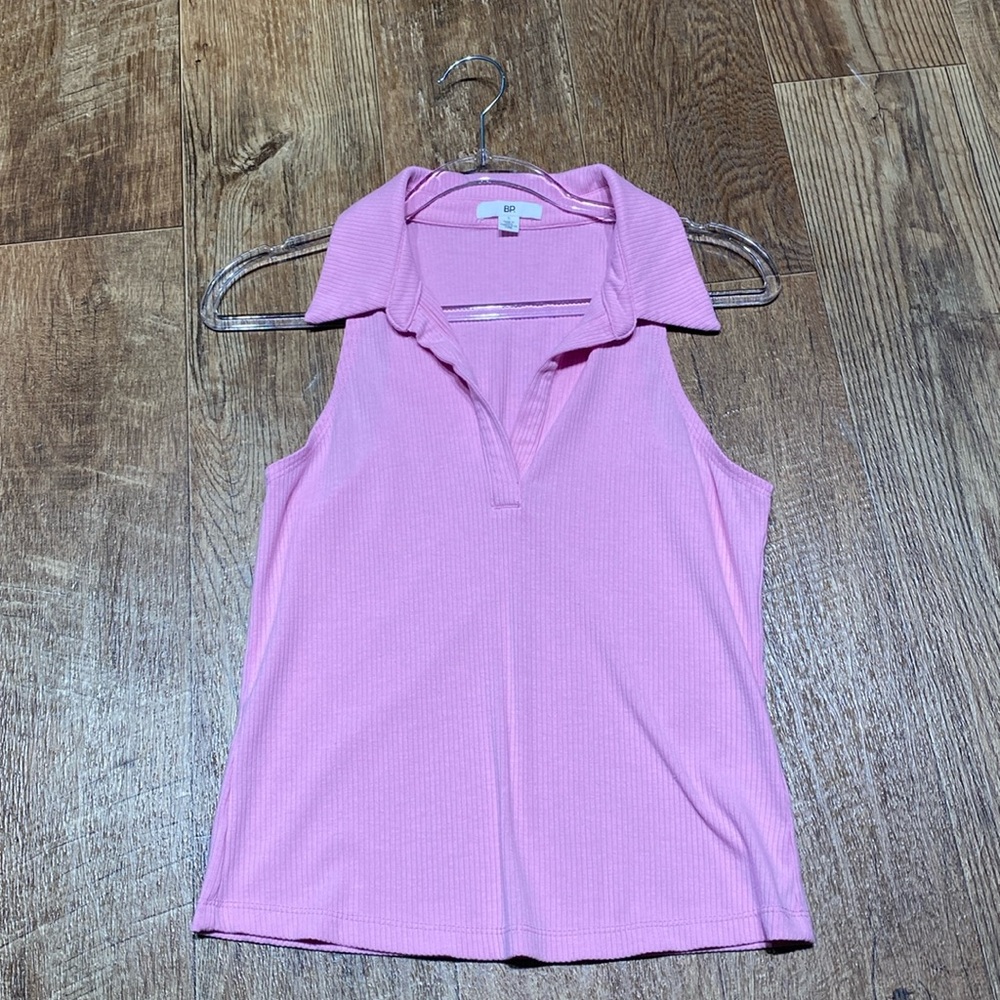 Pink tank top